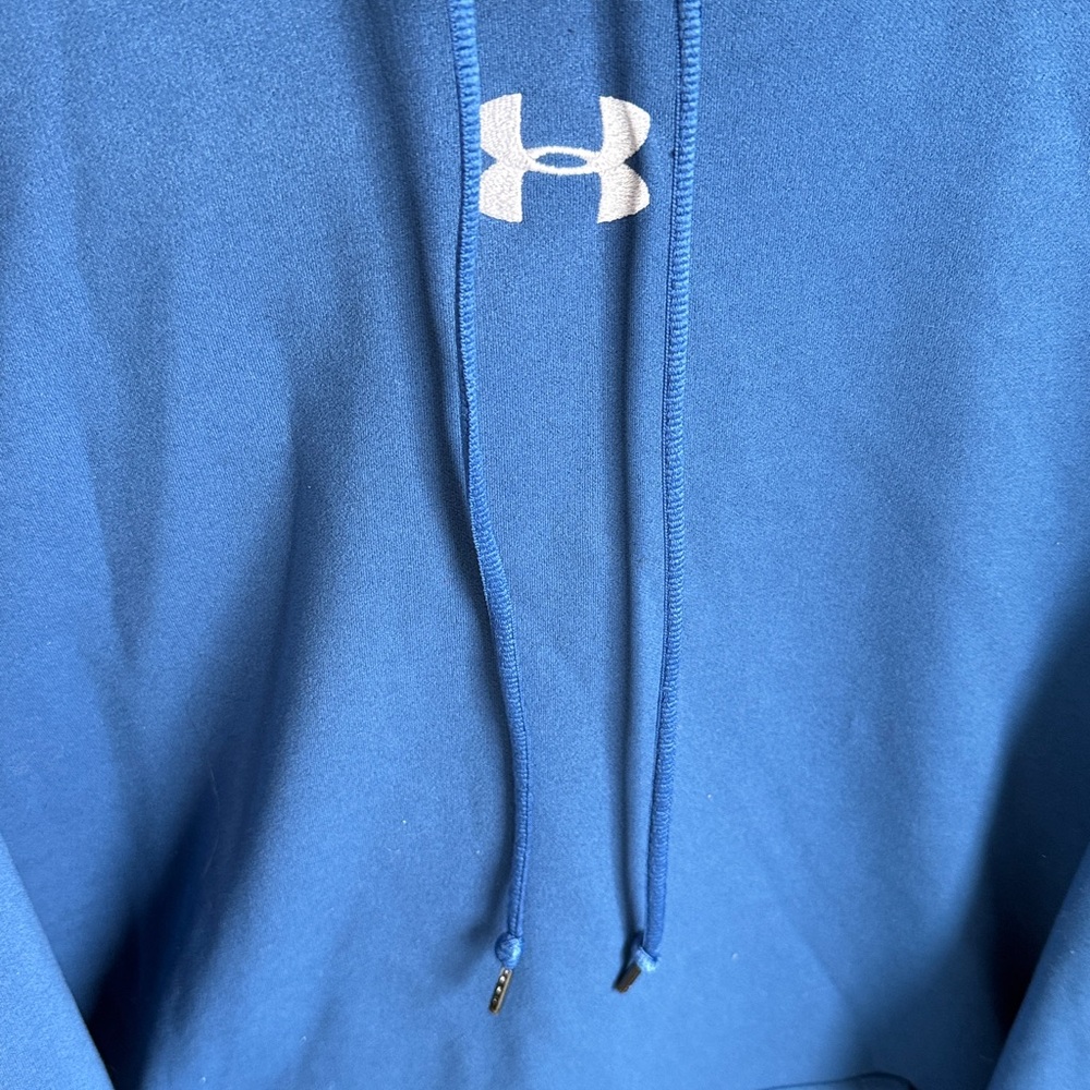 Under Armour Men's Deep Blue Hoodie XXL - Picture 3 of 4